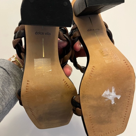 Dolce Vita Paily Braided Heeled Sandal - Picture 7 of 8